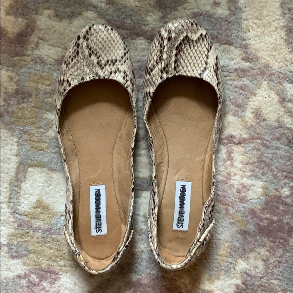 COPY - Snake Skin Flats